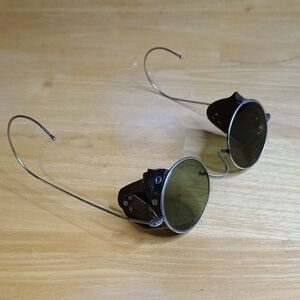 Antique Motoring/Railroad Sunglasses From The Early 1900's